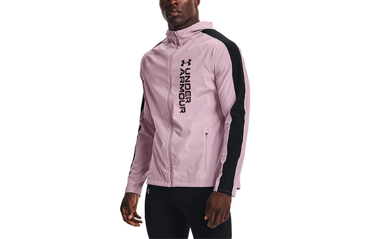 Order 언더아머 UA 아웃 더 스톰 경량 방수 런닝 자켓 핑크 - 1361502-698