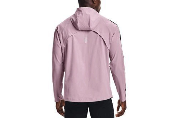 Lookbook 언더아머 UA 아웃 더 스톰 경량 방수 런닝 자켓 핑크 - 1361502-698