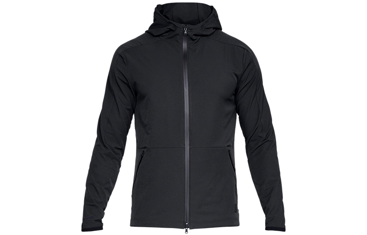 Under Armour UA Perpetual Waterproof Sports Hoodie Jacket Black 1320690-001