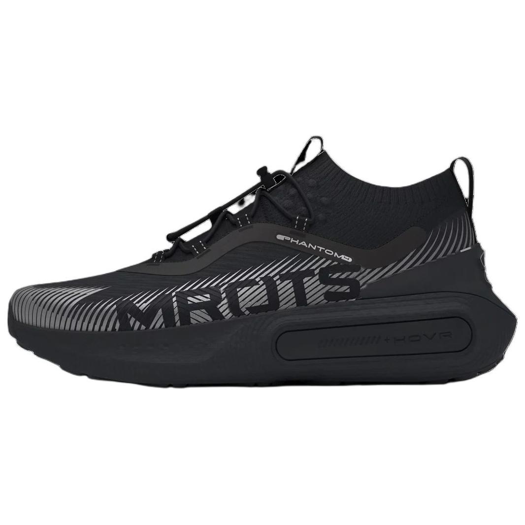 Under Armour UA Phantom 4 Storm Black Low-Top Casual Shoes . 3027625-001