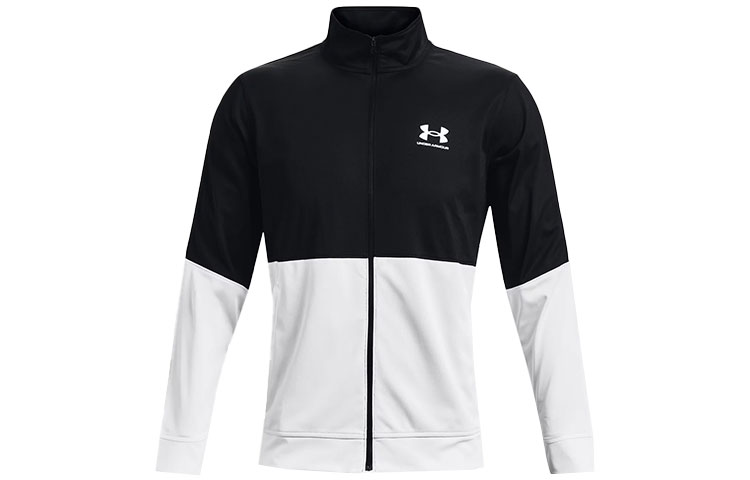 Under Armour UA Pique Track Retro Zip-Up Training Jacket Black 1366202-002