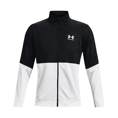 Under Armour UA Pique Track Retro Zip-Up Training Jacket Black 1366202-002