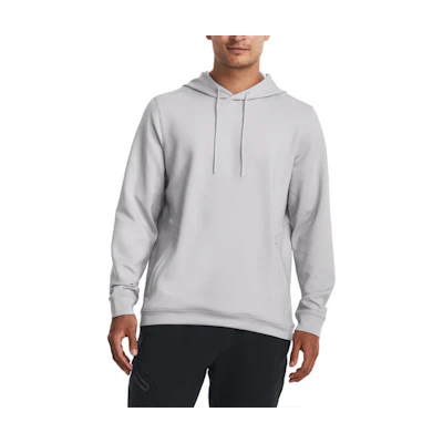Under Armour UA Plain Casual Hoodie Long Sleeve - Gray 1379668-014