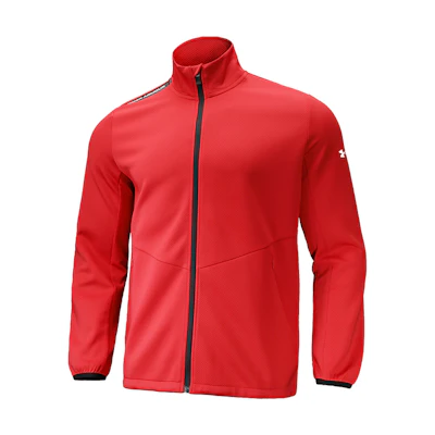 Under Armour UA Printed Logo Track Jacket Red - Regular Fit 22500407-600