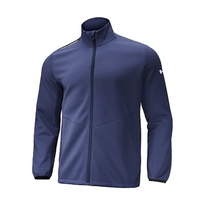 Under Armour UA Printed Tape Logo Track Jacket College Blue - Regular Fit 22500407-408