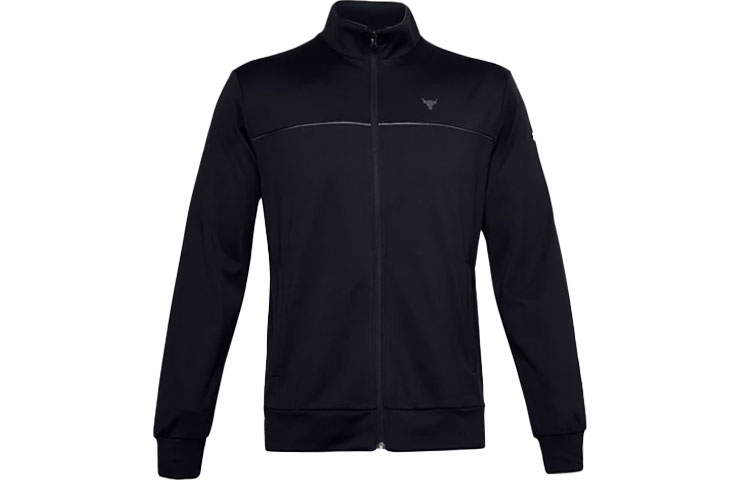 Under Armour UA Project Rock Colorblock Knit Jacket Black 1357199-001