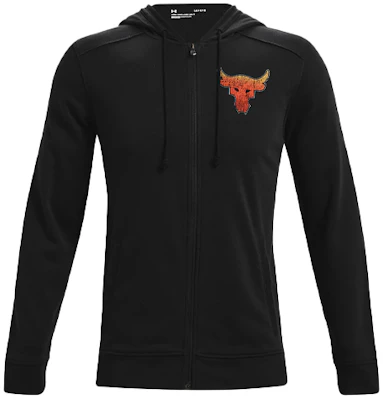 安德玛 UA Project Rock Dwayne Johnson 标志拉链连帽衫 黑色 1361749-001 Buy 安德玛 UA Project Rock Dwayne Johnson 标志拉链连帽衫 黑色 1361749-001