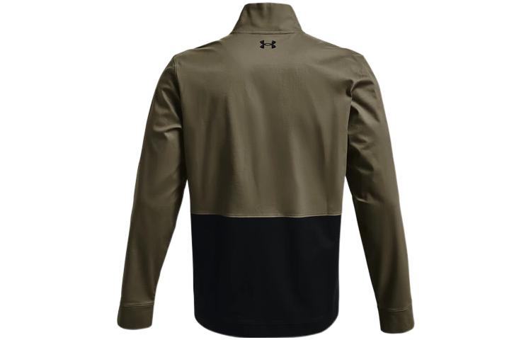 Lookbook 安德玛UA Project Rock全拉链户外多口袋夹克帐篷绿 1370460-361