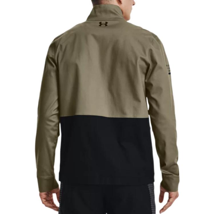 Purchase 安德玛UA Project Rock全拉链户外多口袋夹克帐篷绿 1370460-361