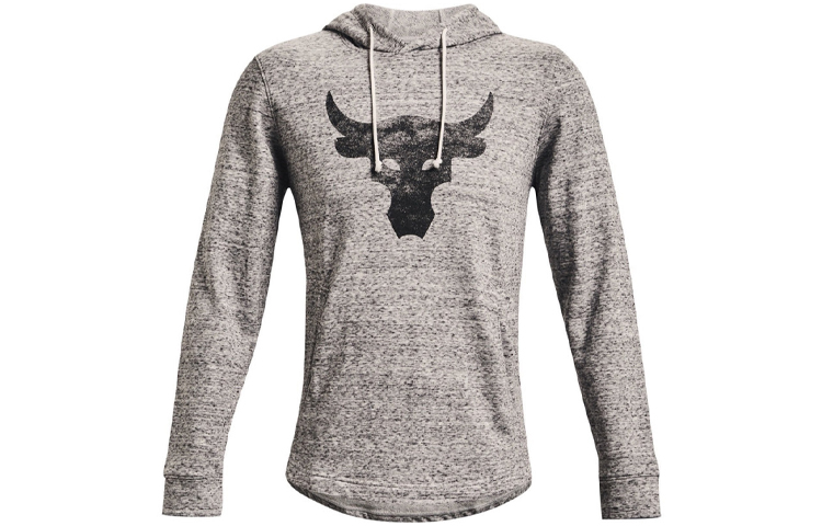 Under Armour UA Project Rock Training Graphic Hoodie Grey 1367107-112