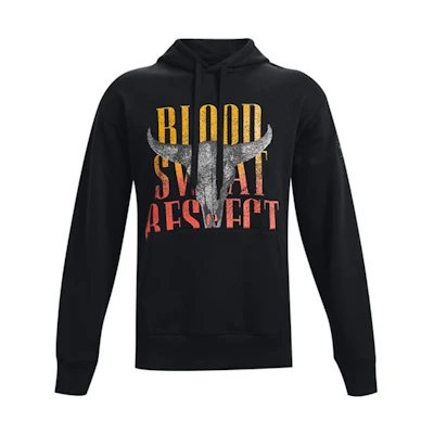 Under Armour UA Project Rock Training Hoodie Black - Dwayne Johnson Edition 1367036-001