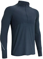 Under Armour UA Qualifier 20 Half-Zip High Collar Long-Sleeve Sweatshirt Gray 1365662-044 Under Armour UA Qualifier 20 Half-Zip High Collar Long-Sleeve Sweatshirt Gray 1365662-044