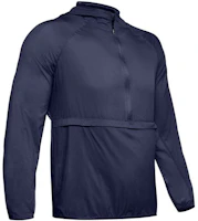 Under Armour UA Qualifier Blue Hooded Jacket for Running and Casual Wear 1350174-497 Under Armour UA Qualifier Blue Hooded Jacket for Running and Casual Wear 1350174-497