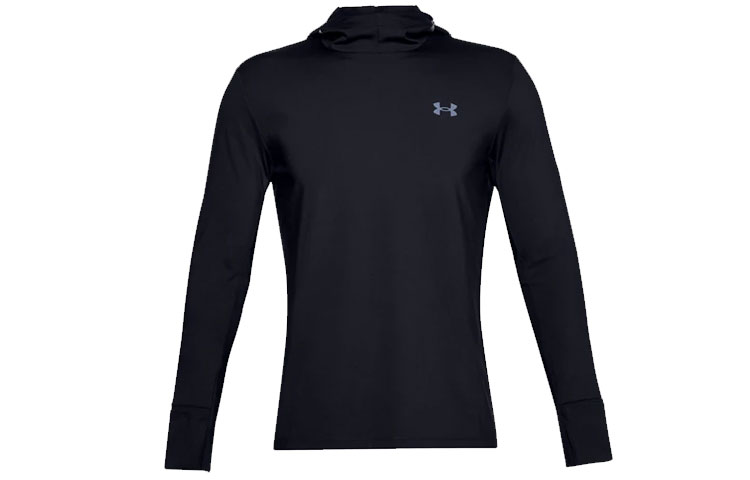 Under Armour UA Qualifier Ignite ColdGear Logo Hoodie Black 1356167-001