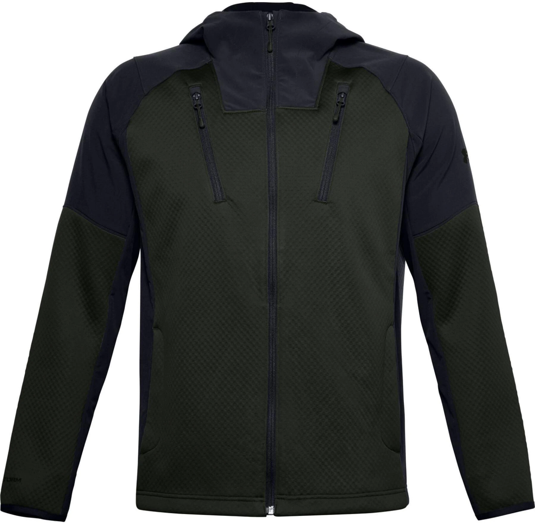 under-armour-ua-recover-colorblock-hooded-jacket-green-1357473-310