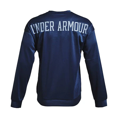 Under Armour UA Recover Crewneck Training Sweatshirt - Loose Fit Deep Blue 1361757-408