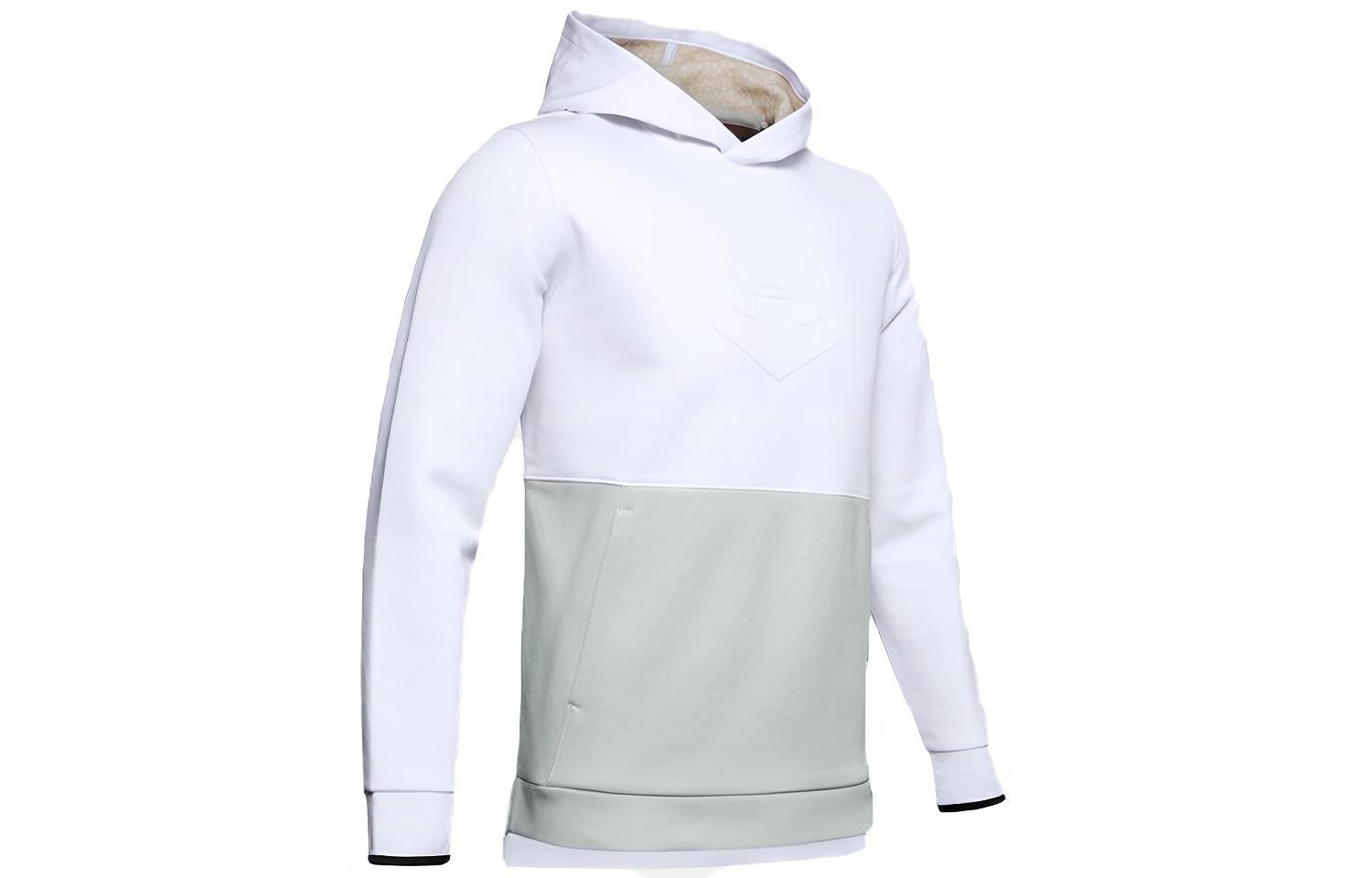 Under Armour UA Recovery Training Sports Hoodie White 1344145-100