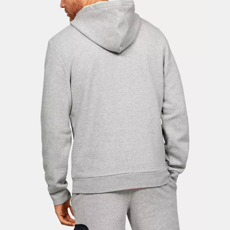 Purchase Under Armour UA Retro Colorblock Pocket Fleece Hoodie Unisex Kelabu 1359141-014