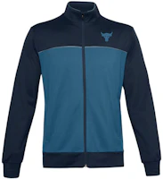 Under Armour UA Retro Colorblock Track Jacket Deep Blue - Sports Knit Full-Zip 1357199-408 Under Armour UA Retro Colorblock Track Jacket Deep Blue - Sports Knit Full-Zip 1357199-408