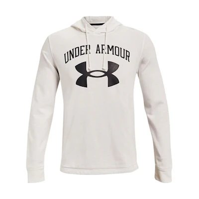 Under Armour UA Rival Casual Printed Training Hoodie White 1361559-112