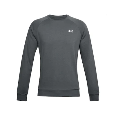 Under Armour UA Rival Cotton Training Crew Sweatshirt Gray 1357104-012