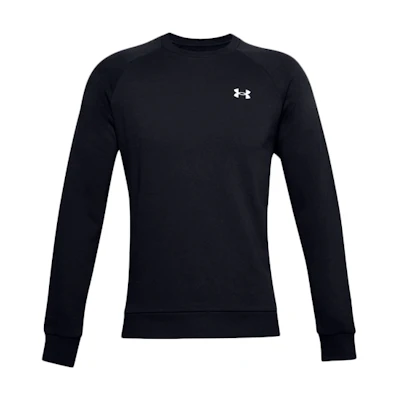 Under Armour UA Rival Cotton Training Crewneck Sweatshirt Black 1357104-001