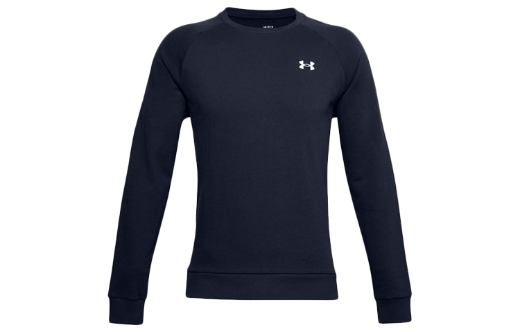Under Armour UA Rival Cotton Training Crewneck Sweatshirt Deep Blue 1357104-410
