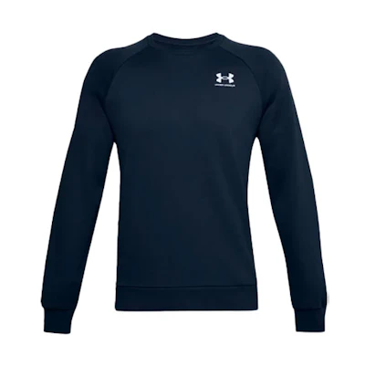 Under Armour UA Rival Fleece Crew Training Sweatshirt Blue 1359029-408