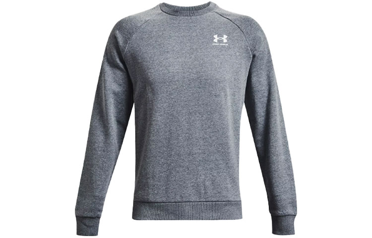Under Armour UA Rival Fleece Crew Training Sweatshirt Gray 1359029-012