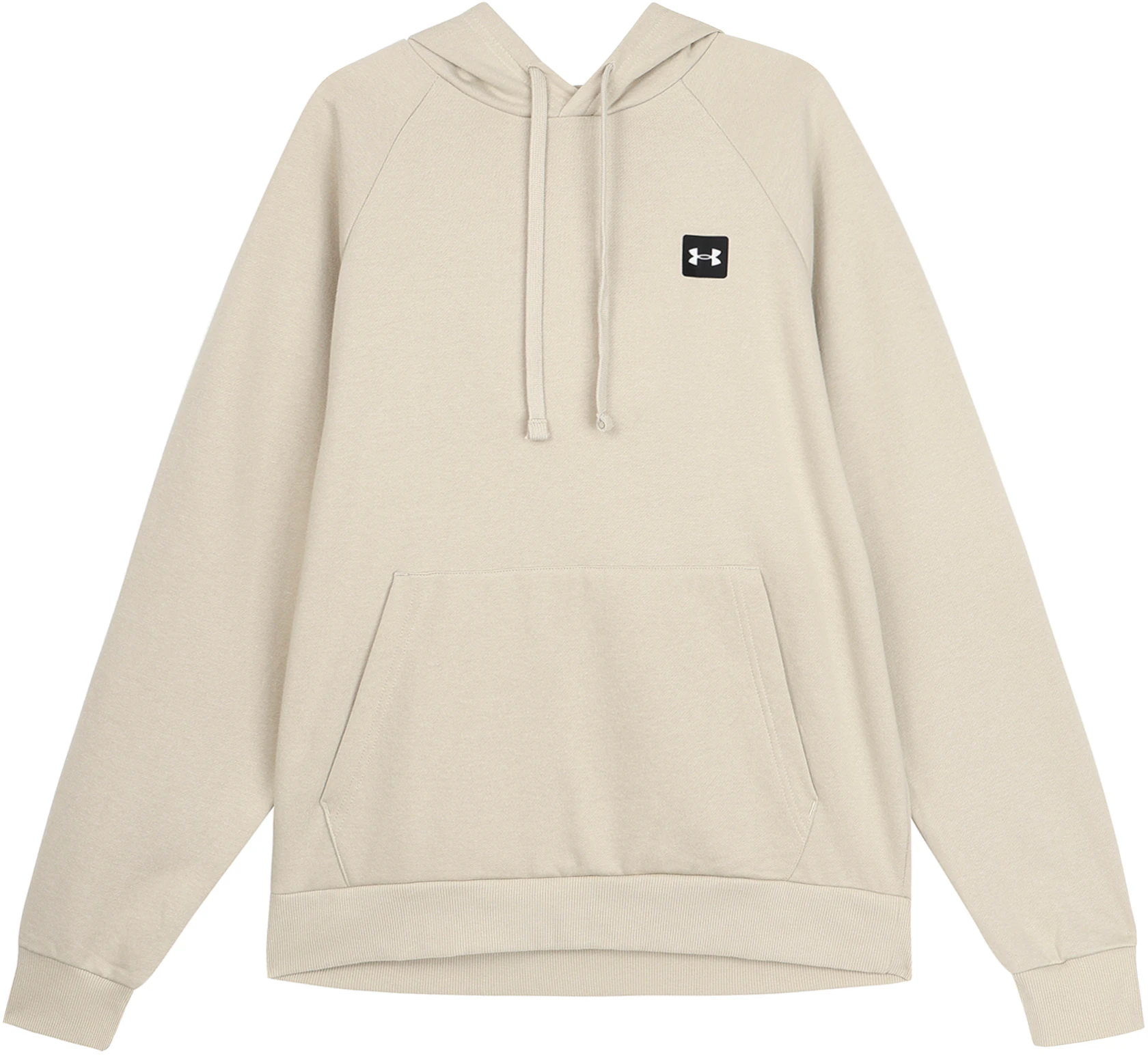 under-armour-ua-rival-fleece-hoodie-brown-pullover-with-solid-print-logo-1357092-289