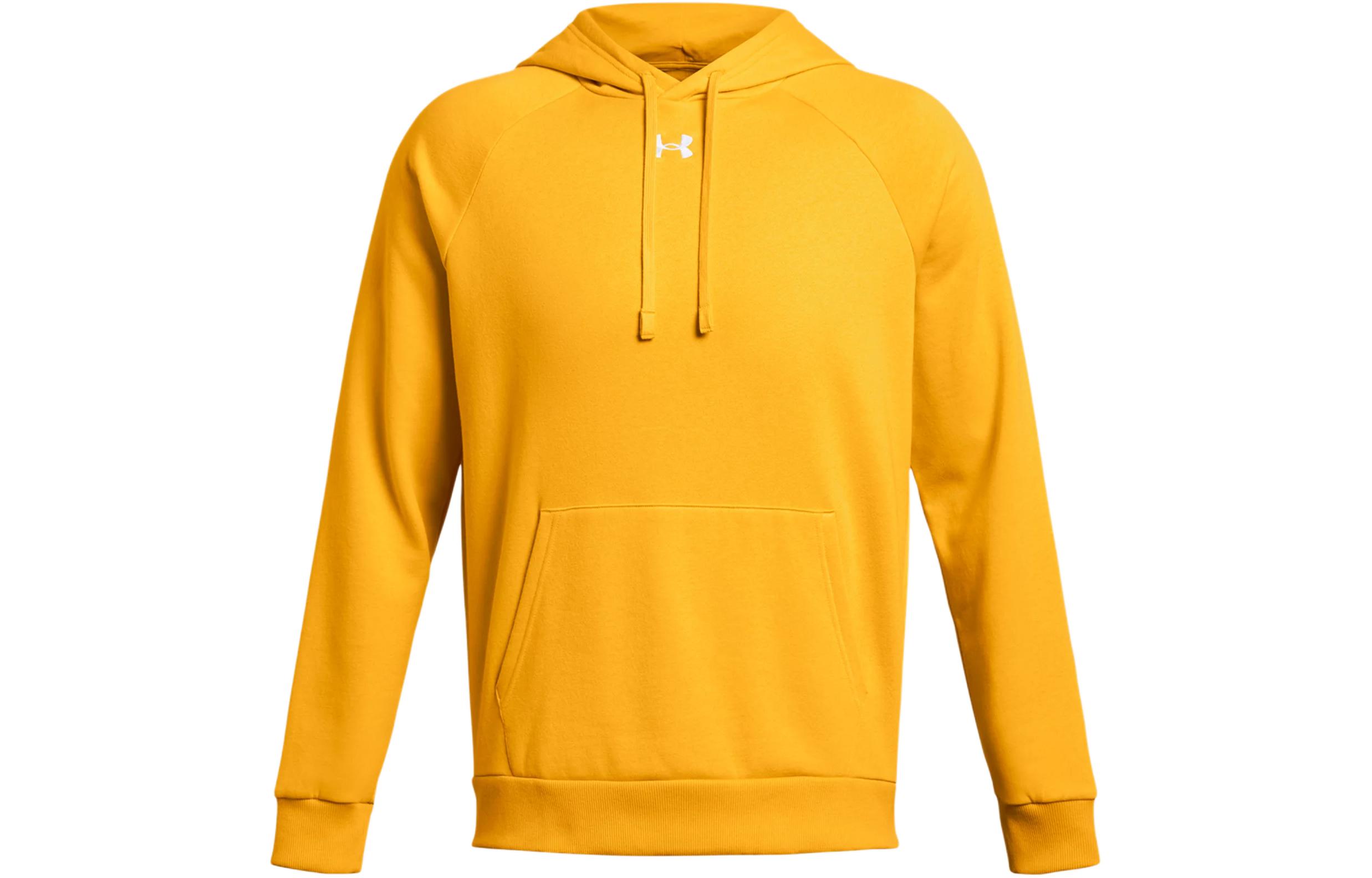 Under Armour UA Rival Fleece Hoodie Sunflower Yellow 1379757-750