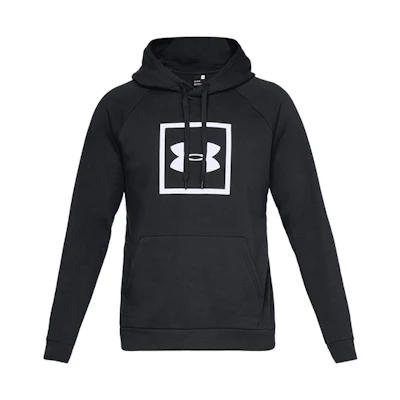 Under Armour UA Rival Fleece Logo Hoodie - Black 1329745-001