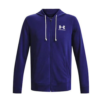 Under Armour UA Rival Hoodie Zip-Up Jacket Blue 1370409-468