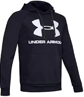 Under Armour UA Rival Logo Pullover Hoodie Black 1345628-001 Under Armour UA Rival Logo Pullover Hoodie Black 1345628-001
