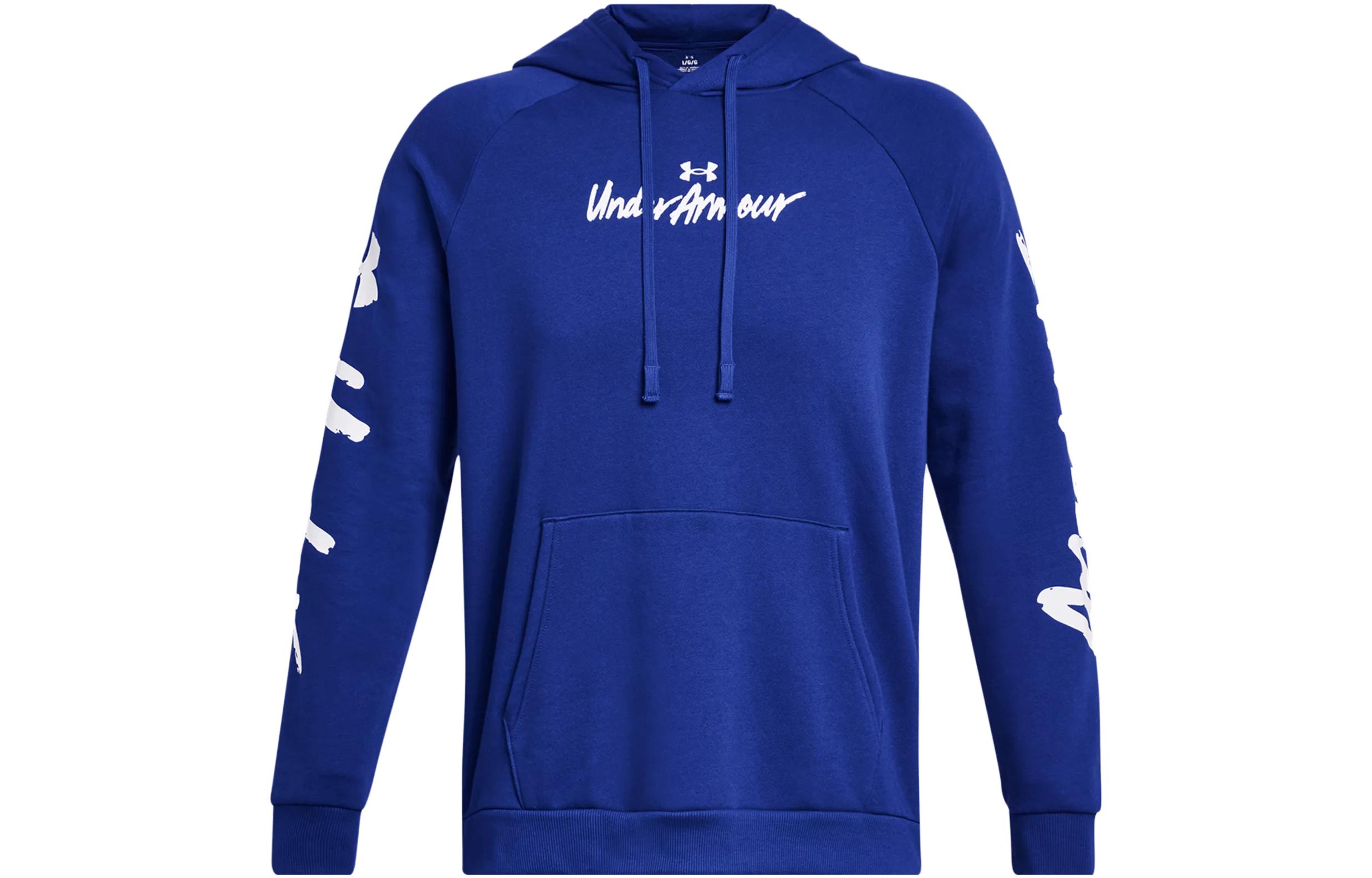 Under Armour UA Rival Pullover Hoodie Fleece Blue 1379760-400