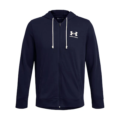 Under Armour UA Rival Terry Blue Full-Zip Hoodie 1370409-410