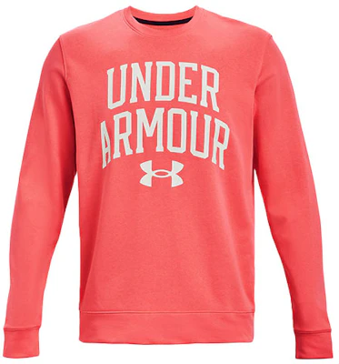 Under Armour UA Rival Terry Logo Crewneck Sweatshirt Pria Venom Red 1361561-690 Buy Under Armour UA Rival Terry Logo Crewneck Sweatshirt Pria Venom Red 1361561-690