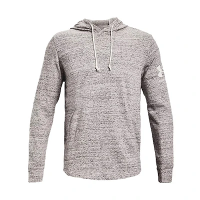 Under Armour UA Rival Terry Logo Print Training Hoodie Men’s - Agate White 1361554-112