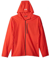 Under Armour UA Running Waterproof Quick-Dry Hooded Jacket Orange 1318013-890 Under Armour UA Running Waterproof Quick-Dry Hooded Jacket Orange 1318013-890