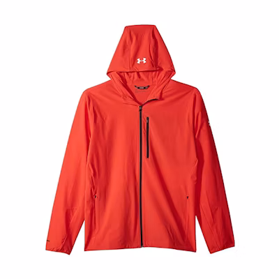Under Armour UA Running Waterproof Quick-Dry Hooded Jacket Orange 1318013-890