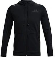Under Armour UA RUSH All Purpose Logo Printed Sports Hoodie Jacket Black 1367770-001 Under Armour UA RUSH All Purpose Logo Printed Sports Hoodie Jacket Black 1367770-001