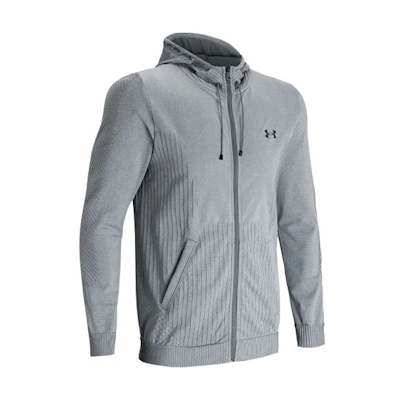 Under Armour UA RUSH Seamless Training Hoodie Jacket Men’s - Dark Wolf Gray 1366258-066