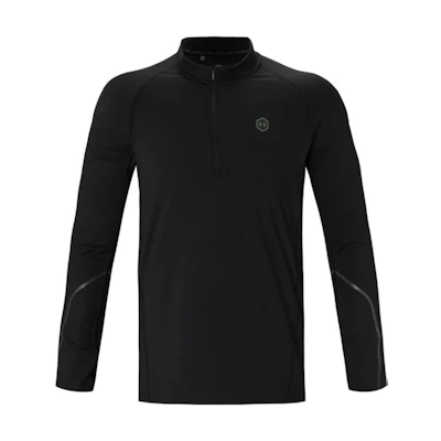 Under Armour UA RUSH Series Black Long Sleeve Training & Running Shirt 1342973-001
