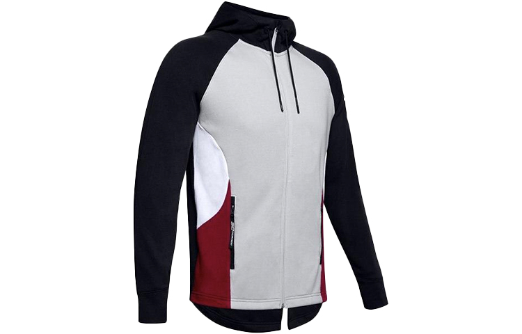 Order Under Armour UA SC30 Warm Up Full-Zip Hoodie Jacket Halo Gray - Stephen Curry Edition 1351317-014