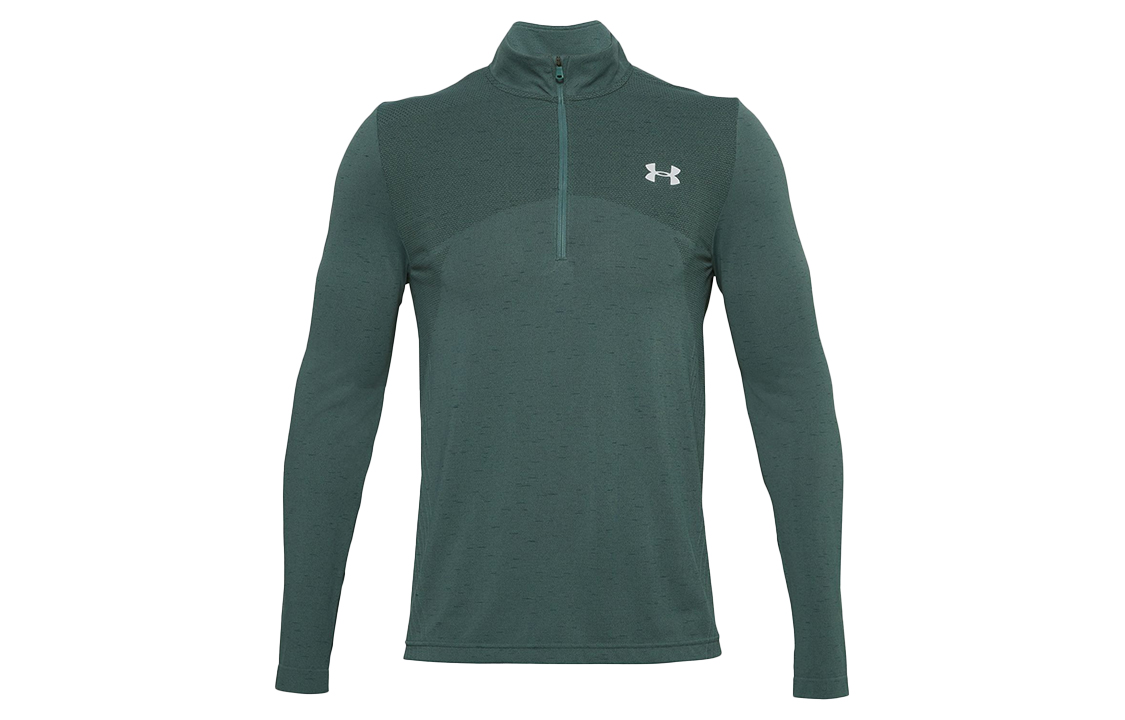 Under Armour UA Seamless Half-Zip Training Sweatshirt - Lichen Blue 1351452-424