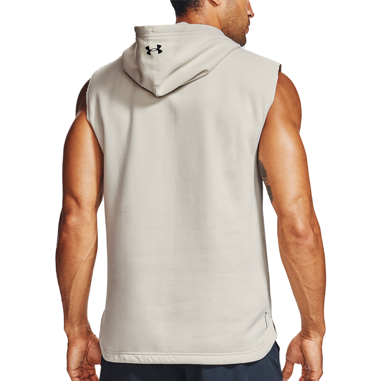 Purchase Under Armour UA Sleeveless Fleece Hoodie Grey - Perfect Gift for Him 1357181-110