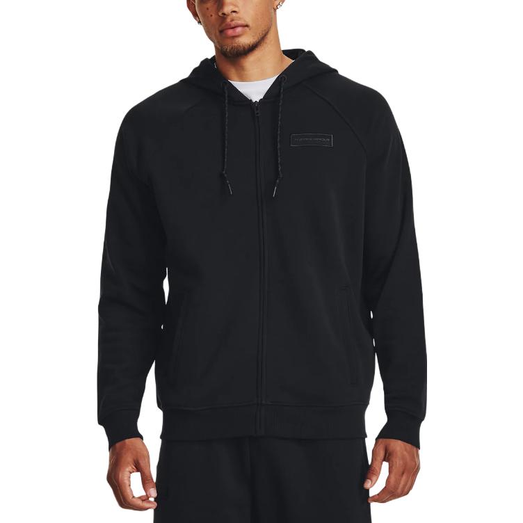 Purchase Under Armour UA Solid Color Full-Zip Hoodie Jacket Black 1382112-001