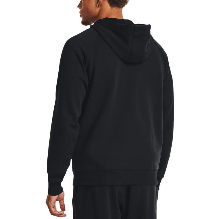 Details for Under Armour UA Solid Color Full-Zip Hoodie Jacket Black 1382112-001