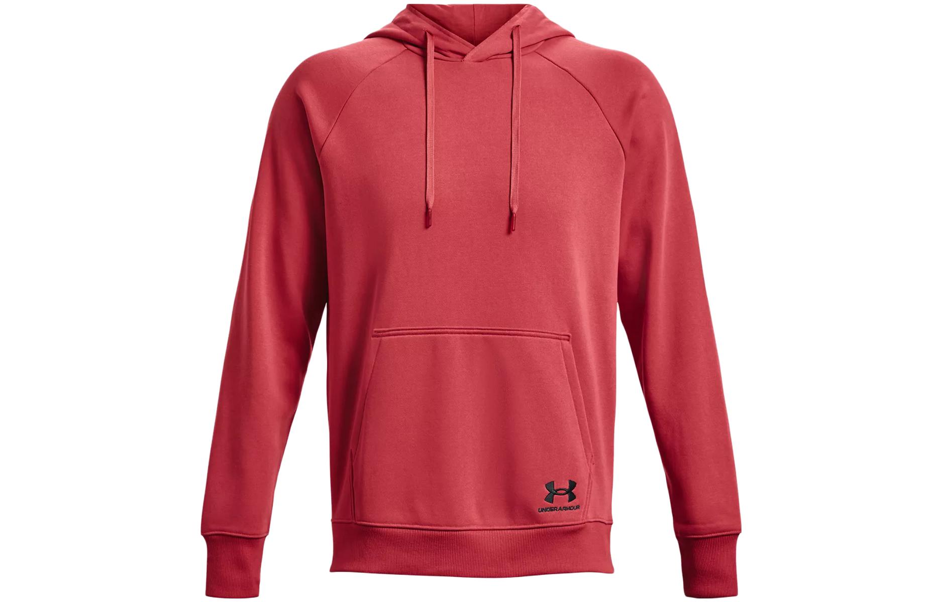 Under Armour UA Solid Color Hoodie - Red 1378598-638