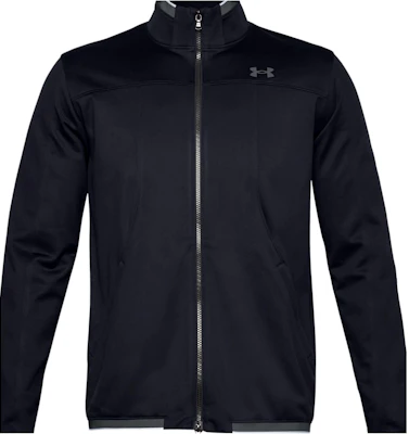 Under Armour UA Solid Color Knit Track Jacket - Black 1357074-001 Buy Under Armour UA Solid Color Knit Track Jacket - Black 1357074-001